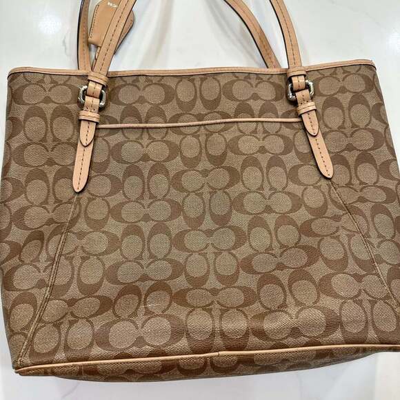 COACH Peyton Signature Zip Top Tote Y2K - Picture 11 of 17